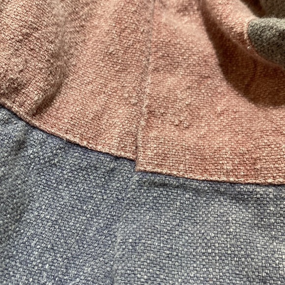 Thick Patchwork Boho Coat S/M - Picture 14 of 15